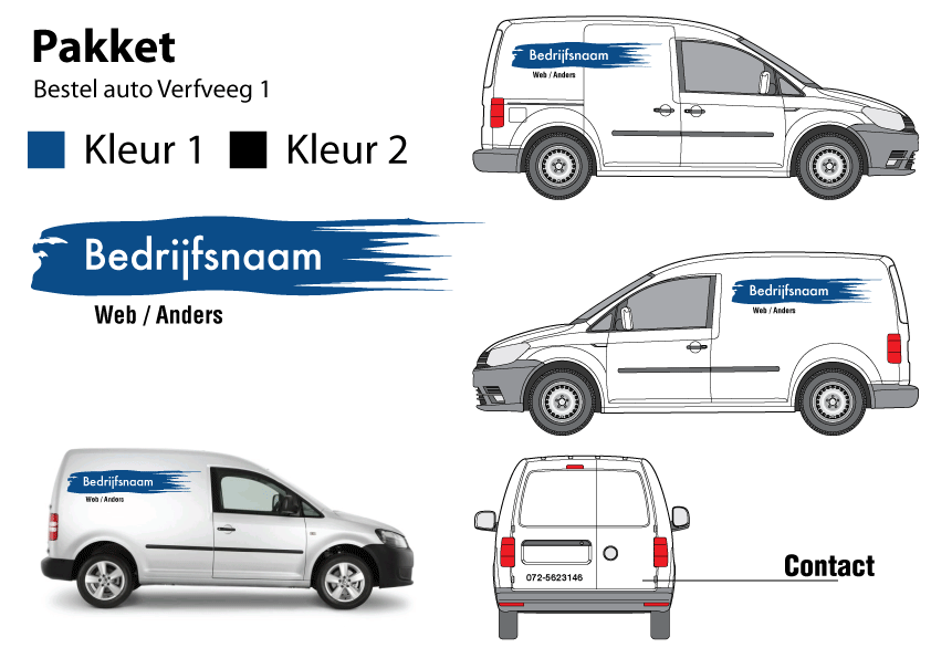 Bestelauto Verfveeg 1