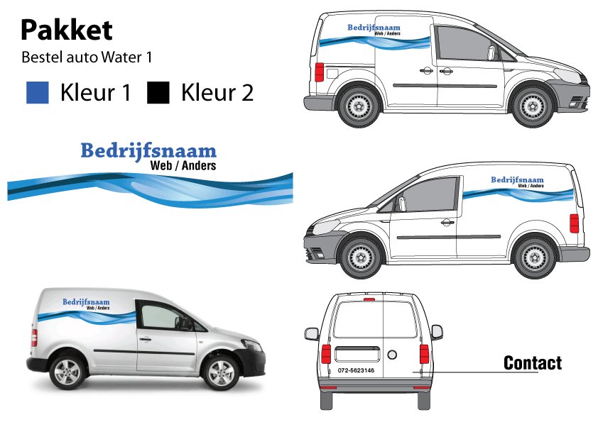 Bestelauto Water 1