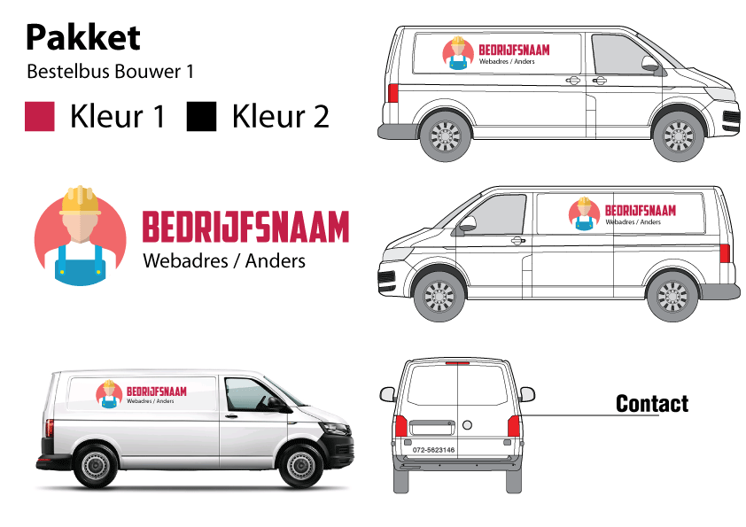 Bestelbus Bouwer 1