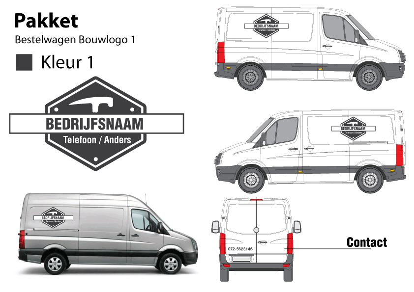 Bestelwagen Bouw Logo 1