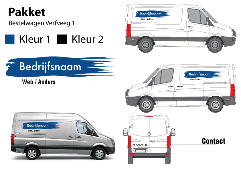 Bestelwagen Verfveeg 1