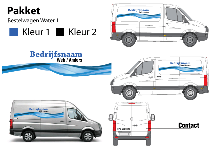 Bestelwagen Water 1