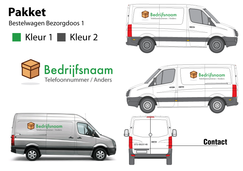 Bestelbus Bezorgdoos 1