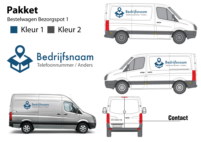 Bestelwagen Bezorgspot 1