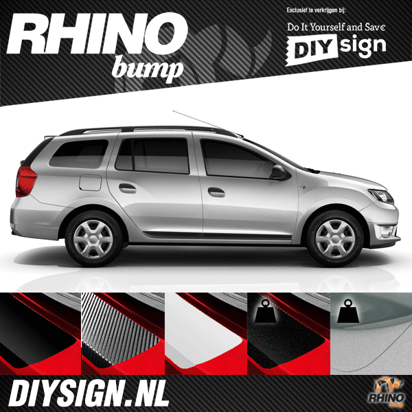 Bumperbeschermer Dacia Logan MCV II 2013-02 tot heden