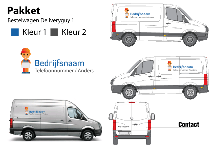 Bestelwagen Deliveryguy 1