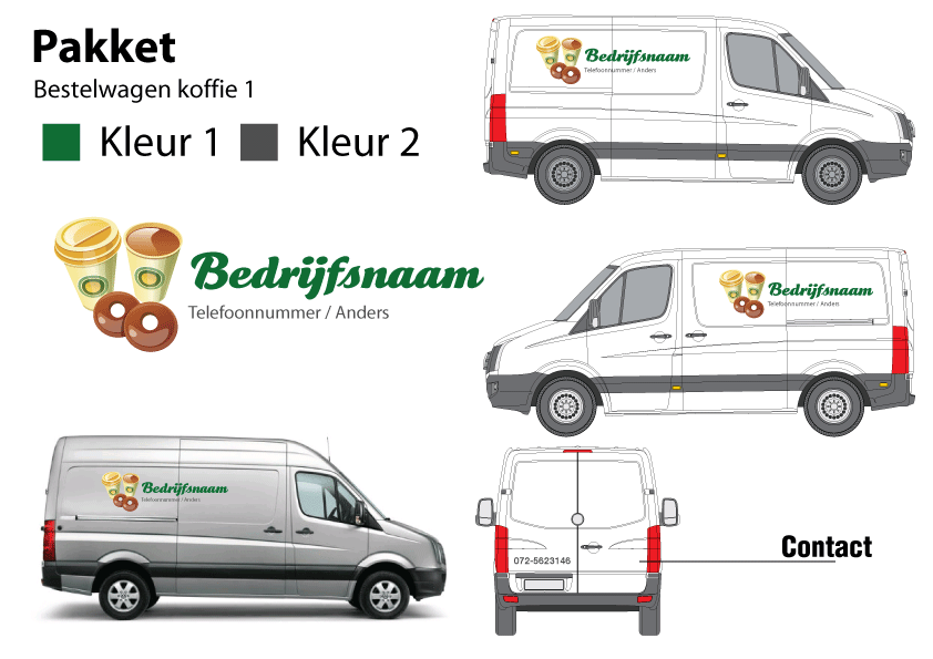 Bestelauto Koffie 1