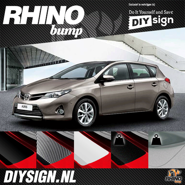 Bumperbeschermer Toyota Auris E18 Hatchback 2012-10 tot heden