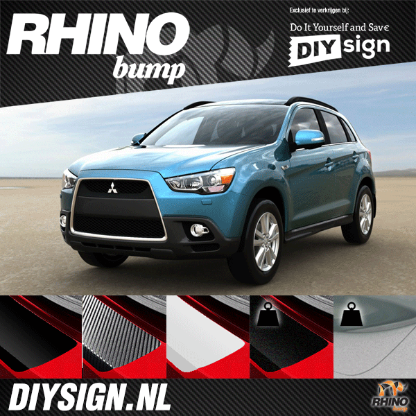 Bumperbeschermer Mitsubishi ASX 2010-01 tot heden