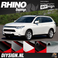 Bumperbeschermer Mitsubishi Outlander III 2012-08 tot heden