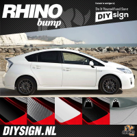 Bumperbeschermer Toyota Prius III 2009 tot 2016