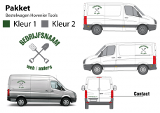 Bestelwagen Hovenier Tools 1