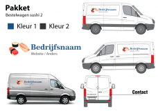 Bestelwagen Sushi 2