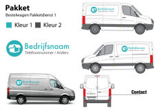 Bestelwagen Pakketdienst 1