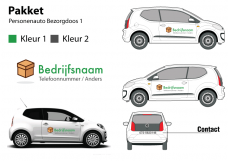 Personenauto Bezorgdoos 1