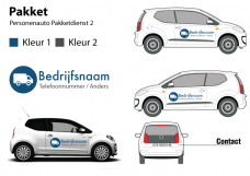 Personenauto Pakketdienst 2