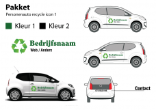 Personenauto Recycle Icon 1 Personenauto Recycle Icon 1