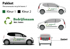 Personenauto Recycle Leaves 1 Personenauto Recycle Leaves 1