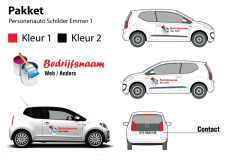 Personenauto Schilder Emmer 1 Personenauto Schilder Emmer 1