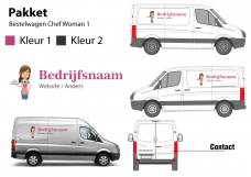 Bestelwagen Chef Woman