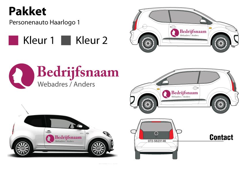 Personenauto Haarlogo 1