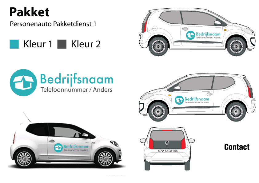 Personenauto Pakketdienst 1