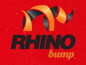 Rhinobump sticker plakken