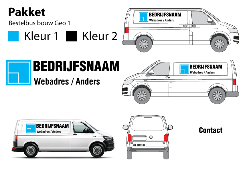 Bestelbus Bouw Geo 1